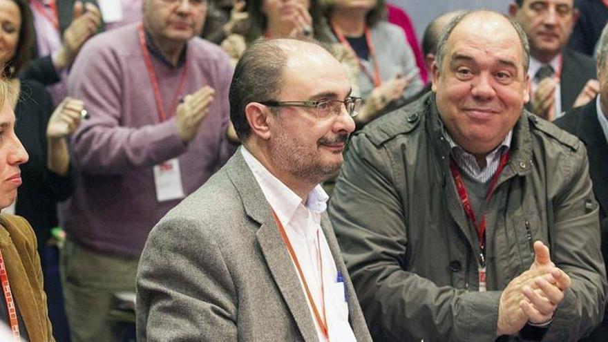 Lambán, proclamado candidato del PSOE a las autonómicas de Aragón