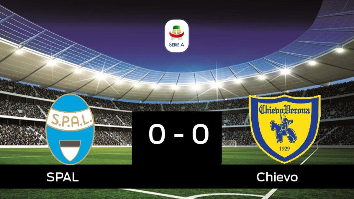 El Chievo logra un empate a cero frente al SPAL