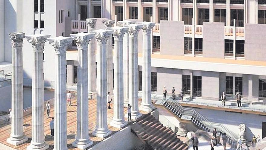 El Ayuntamiento relanza el proyecto de rehabilitación del Templo Romano de Córdoba