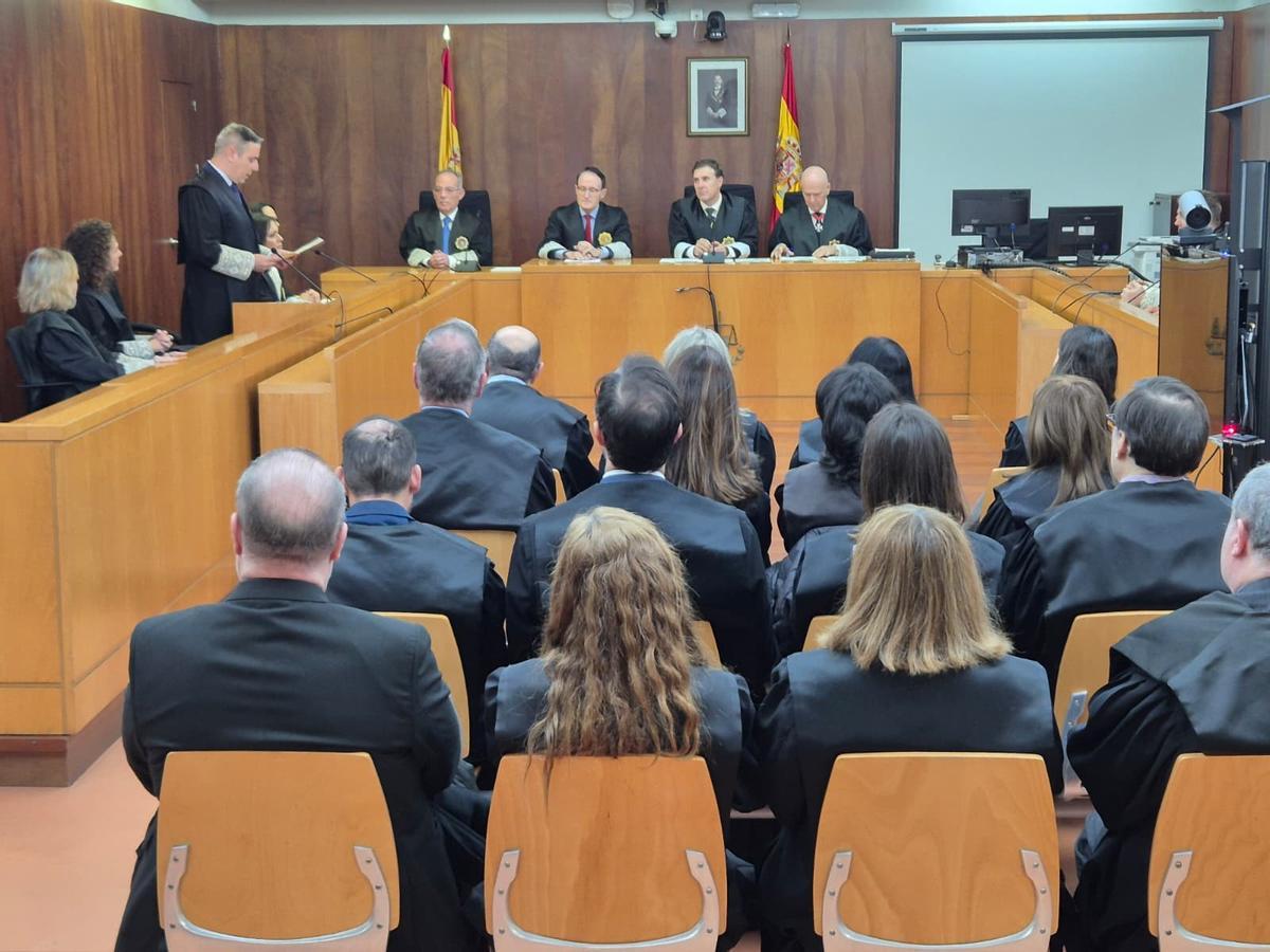 Un momento del acto celebrado en Cartagena este lunes.