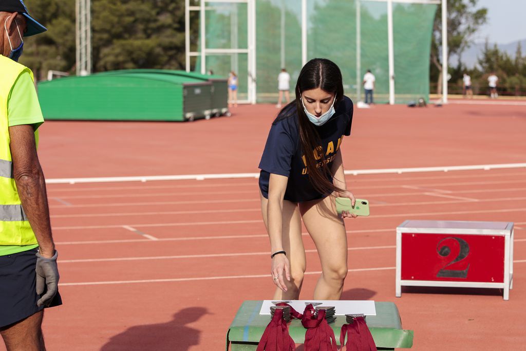 Campeonato regional de atletismo: segunda jornada