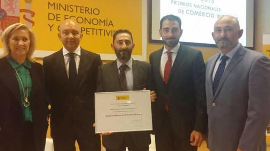 Un comercio oriolano recibe una mención nacional del Ministerio de Competitividad