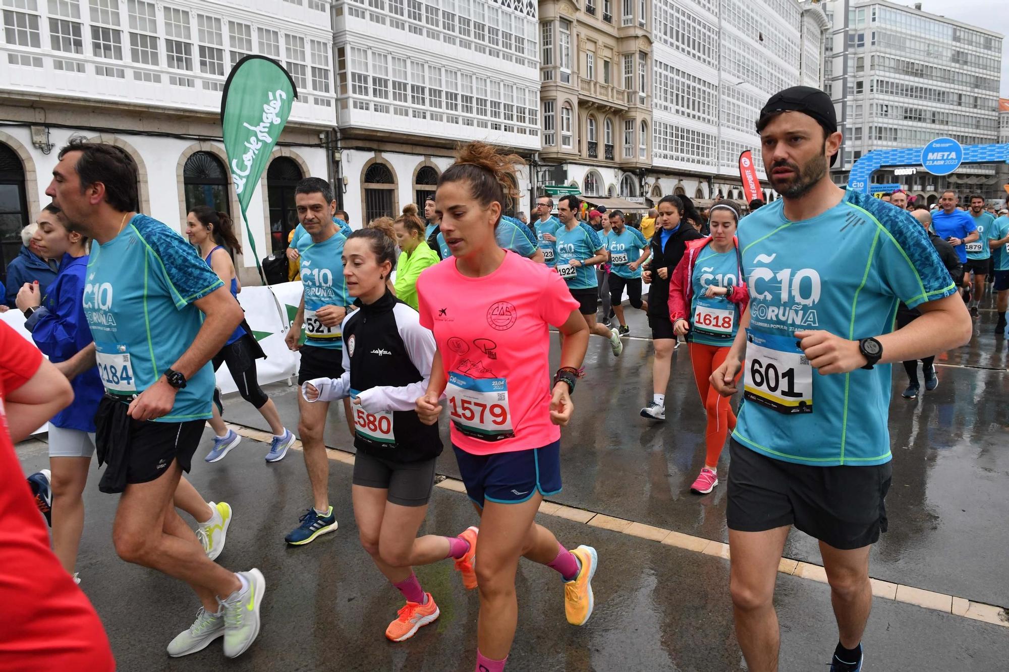 Carrera popular Coruña10: 2.186 corredores cruzaron la línea de meta