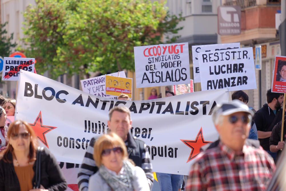 La manifestación del Primero de Mayo saca a la calle a 3.000 personas en Elche