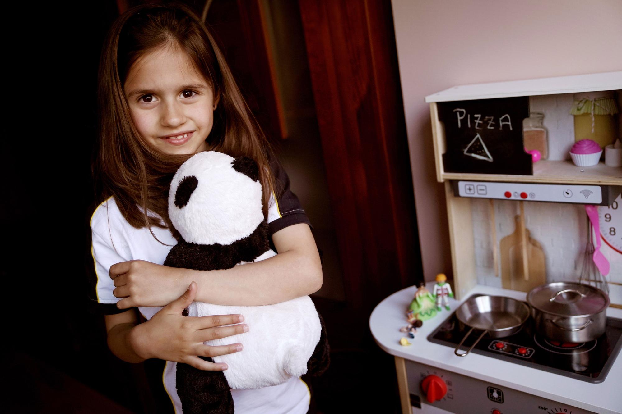 Daniela, la niña madrileña con anorexia del lactante