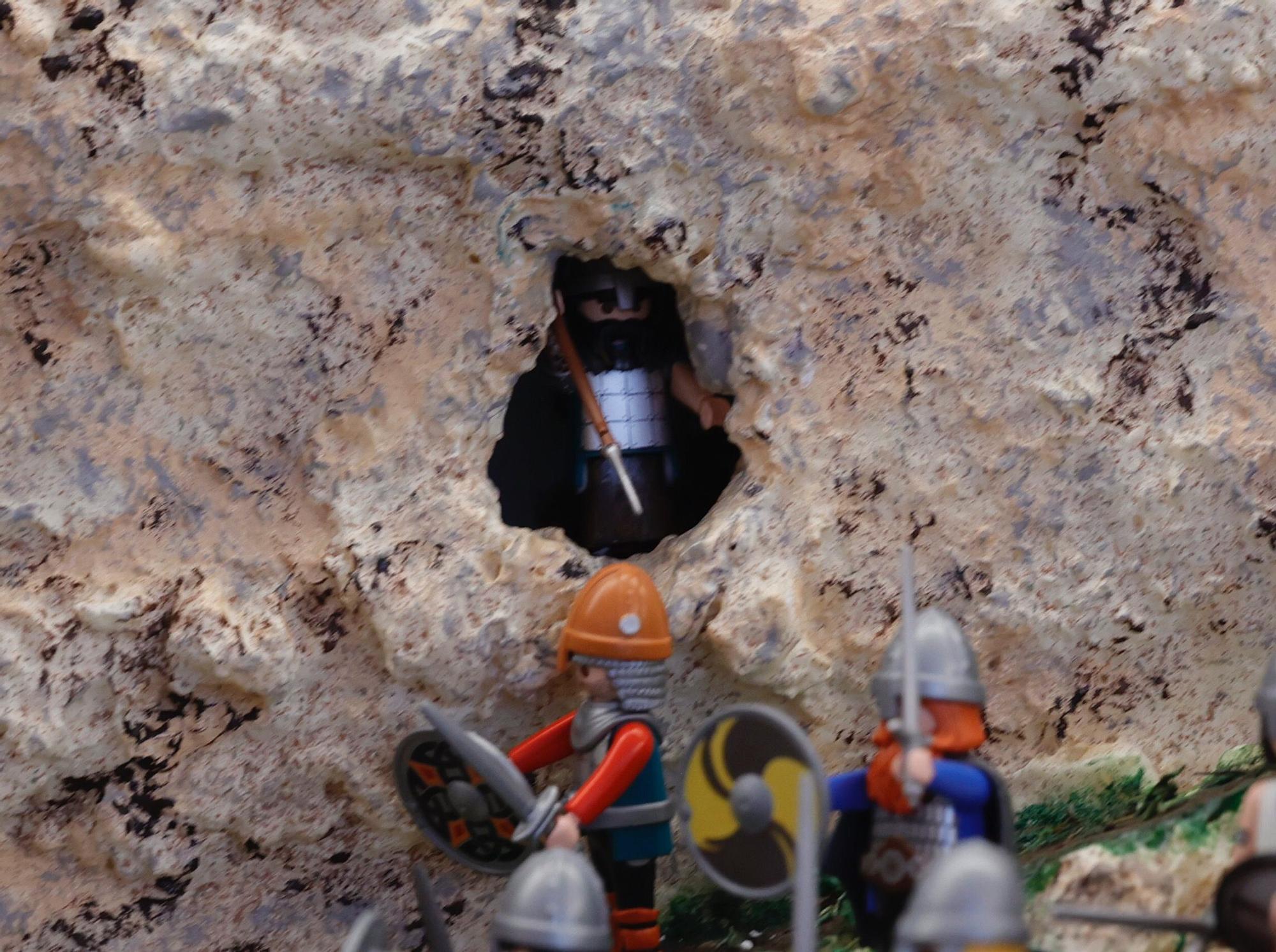 EN IMÁGENES: Así es la recreación de la batalla de Covadonga con muñecos de Playmobil