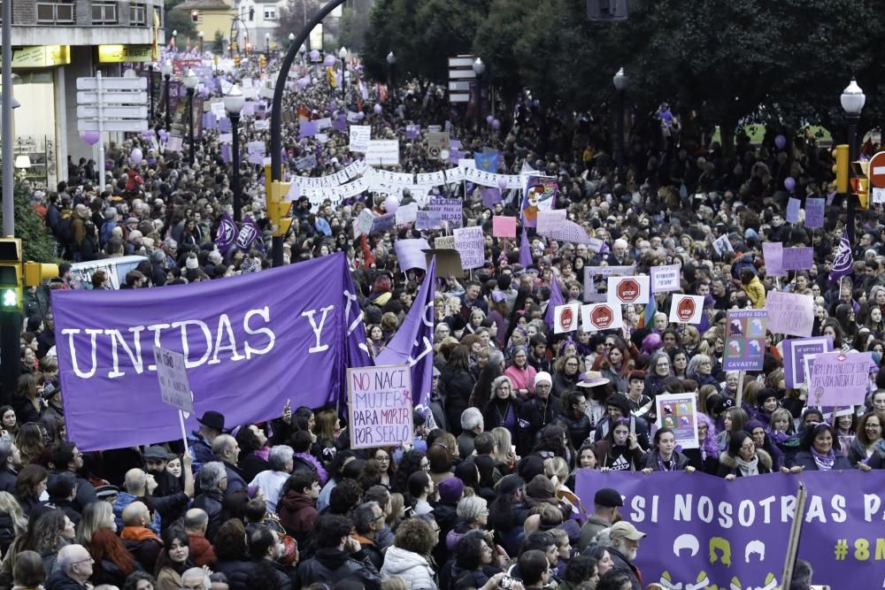 La manifestación, en imágenes