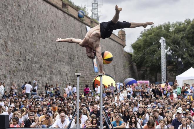 La Mercè 2026 llevará espectáculos gratuitos de circo a Glòries, el Fòrum y el Port Olímpic de Barcelona