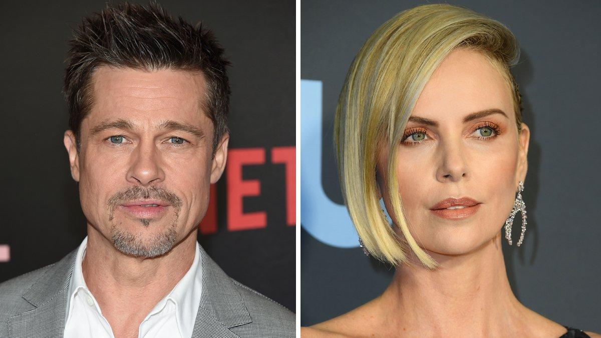 Brad Pitt y Charlize Theron