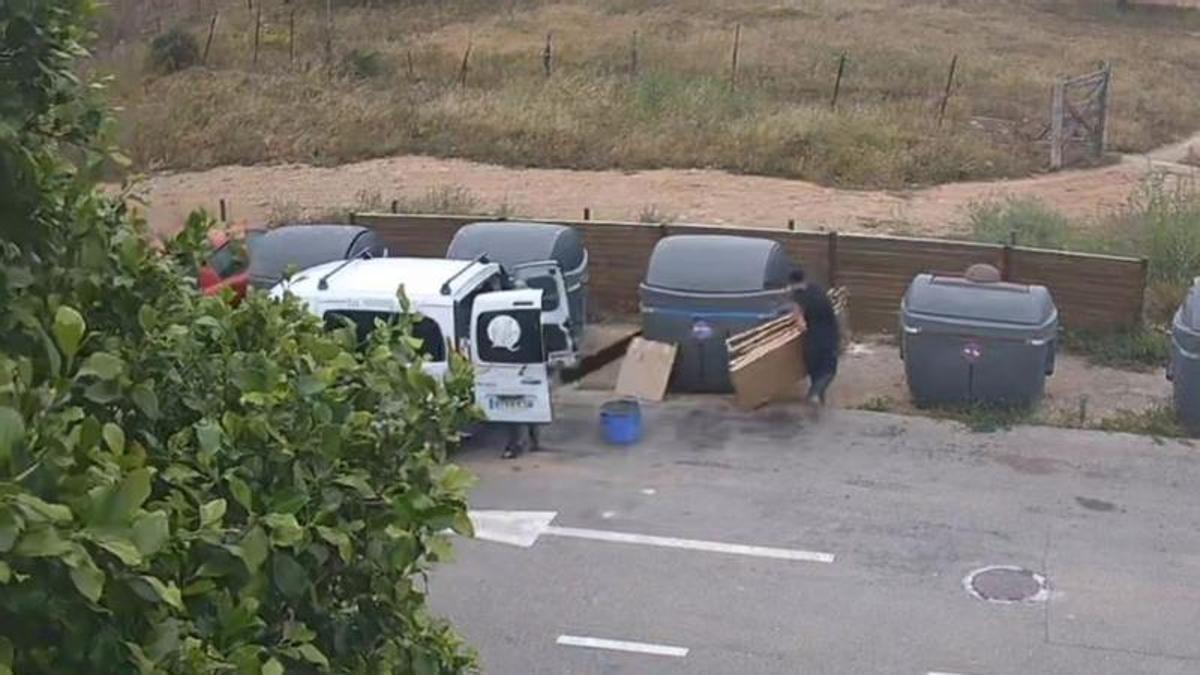 Los infractores cazados con las cámaras de videvigilancia de Ibiza.