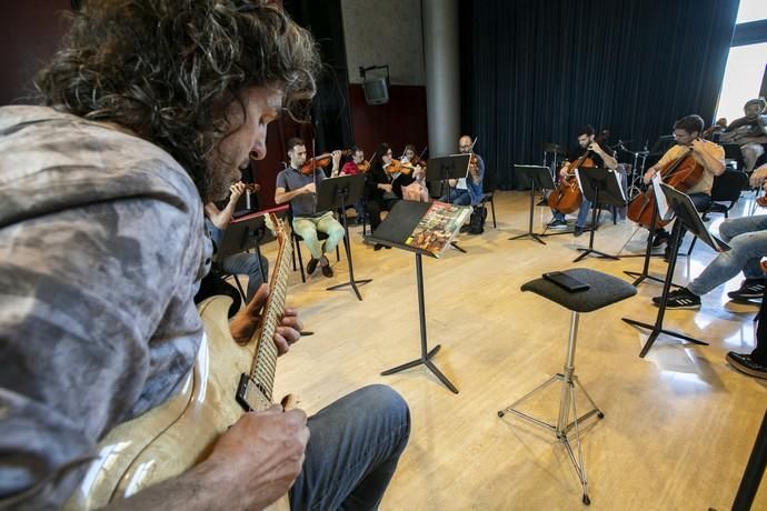 16.04.19. Las Palmas de Gran Canaria. Ensayo del espectáculo Bach Rock, con Iñaki Antón. Auditorio Alfredo Kraus . Foto Quique Curbelo  | 16/04/2019 | Fotógrafo: Quique Curbelo