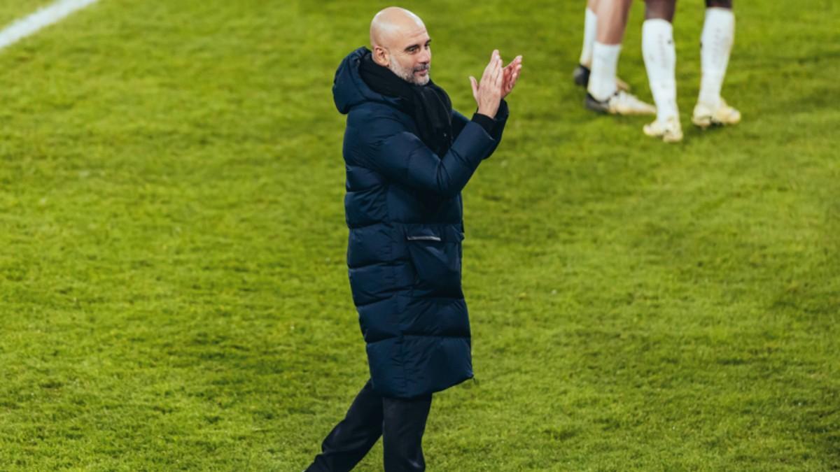 Pep Guardiola, técnico del Manchester City