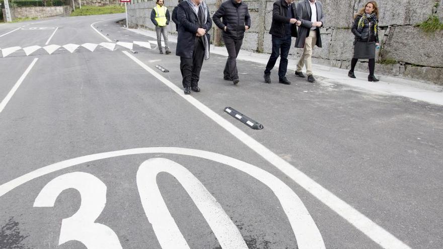 La carretera entre la N-550 y Perdecanai ya es una &quot;vía 30&quot;