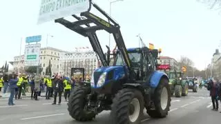 Este es el recorrido de las 5 columnas de tractores que paralizarán Madrid el 21 de febrero