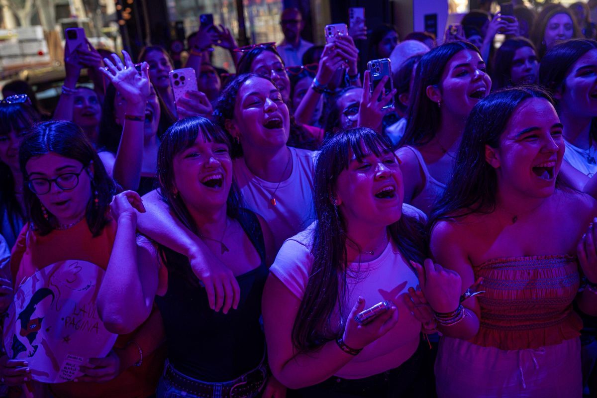 Asistentes al concierto de Chiara Oliver en Casa Seat
