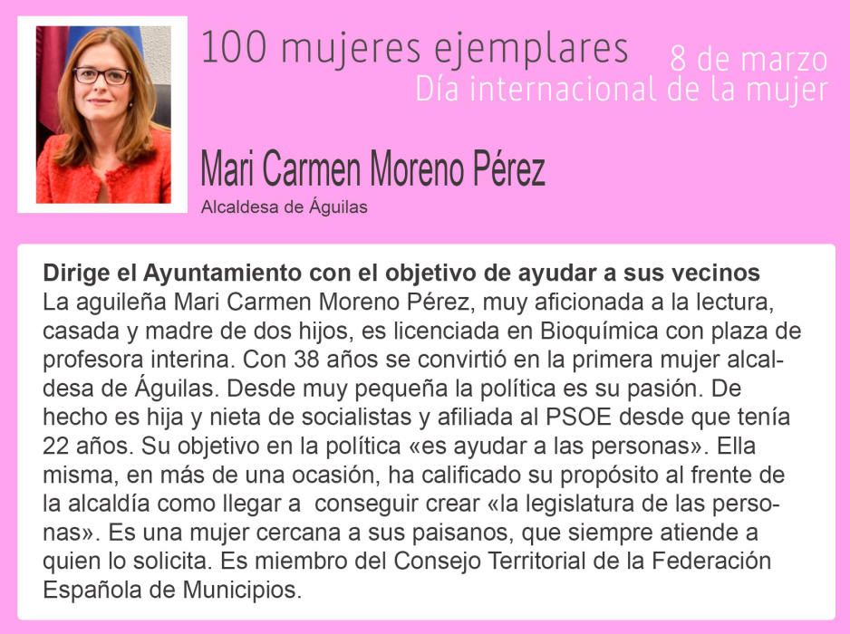 8 de marzo: 100 mujeres de aquí