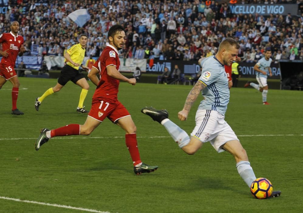 El Celta - Sevilla, en fotos