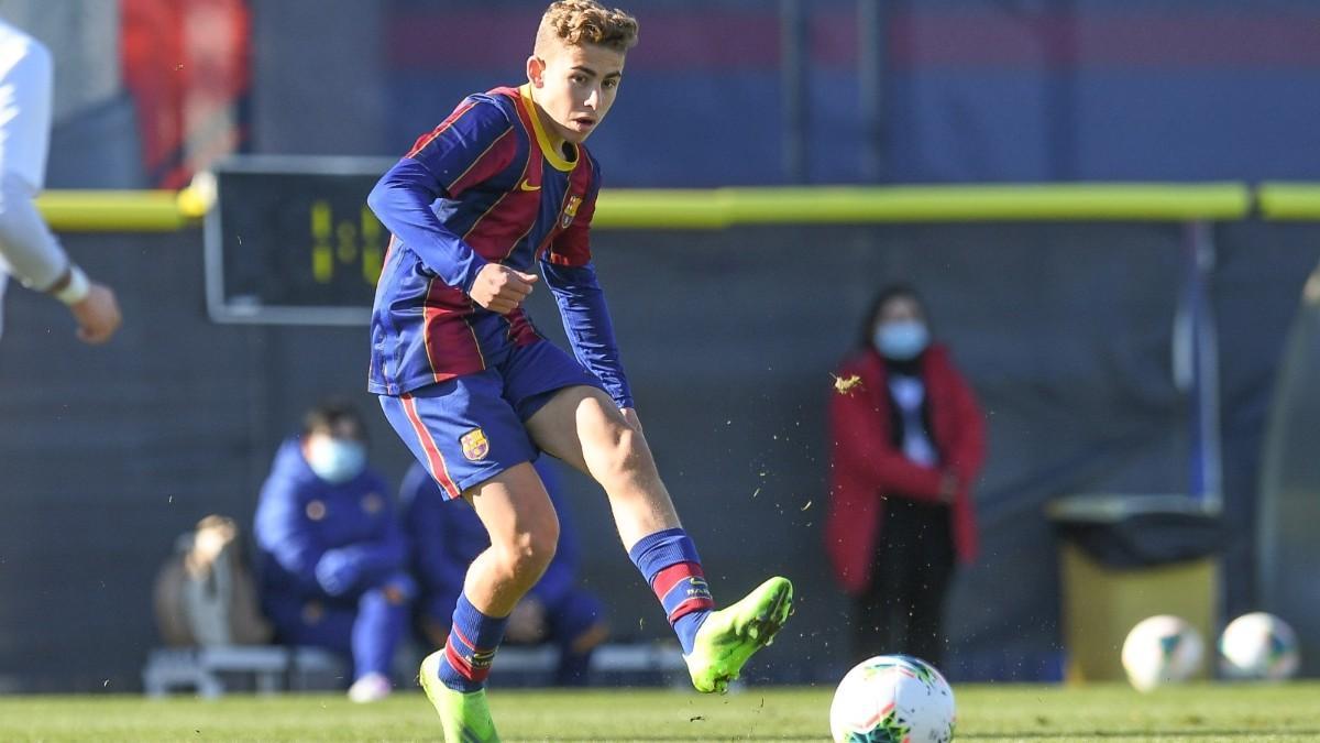 Fermín tardó en desarrollarse en el aspecto físico