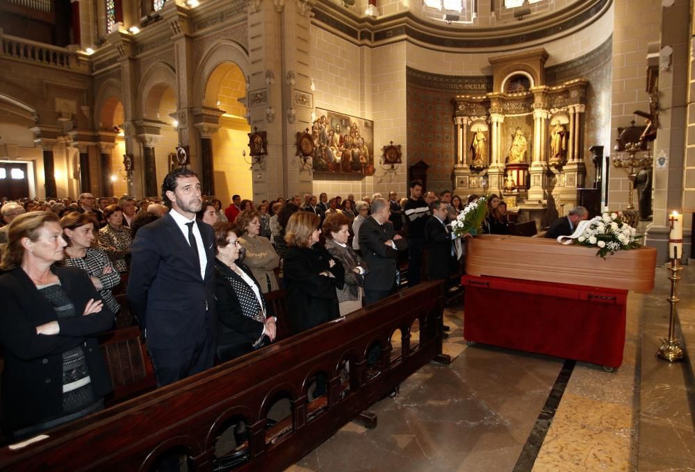 Funeral por Luis Fernández Villa, padre de Pedro Luis Fernández, presidente de la FADE