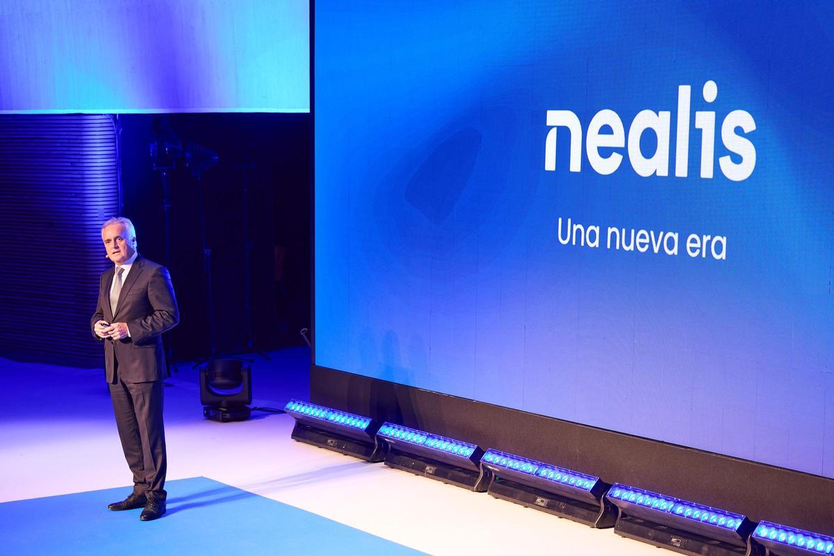 José Luis Vilar, director general de Nealis, durante la presentación.