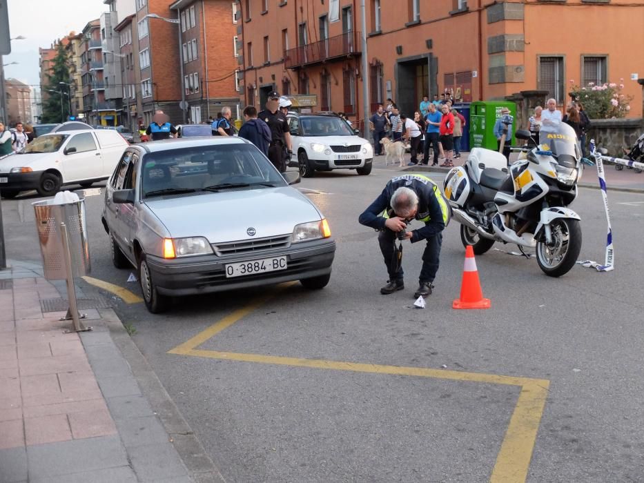 Tiroteo en Mieres tras un atraco a un supermercado