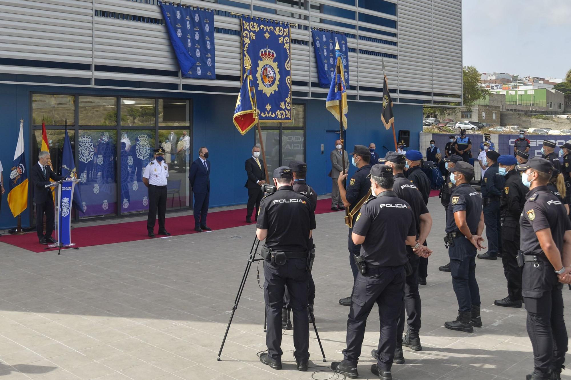 Inauguración de la comisaría de Distrito Centro de la Policía Nacional en Las Palmas