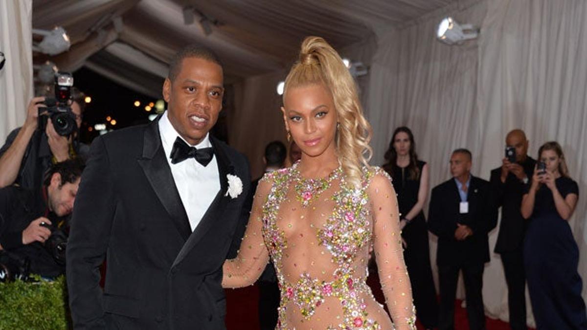 Jay Z y Beyoncé en la gala MET 2015