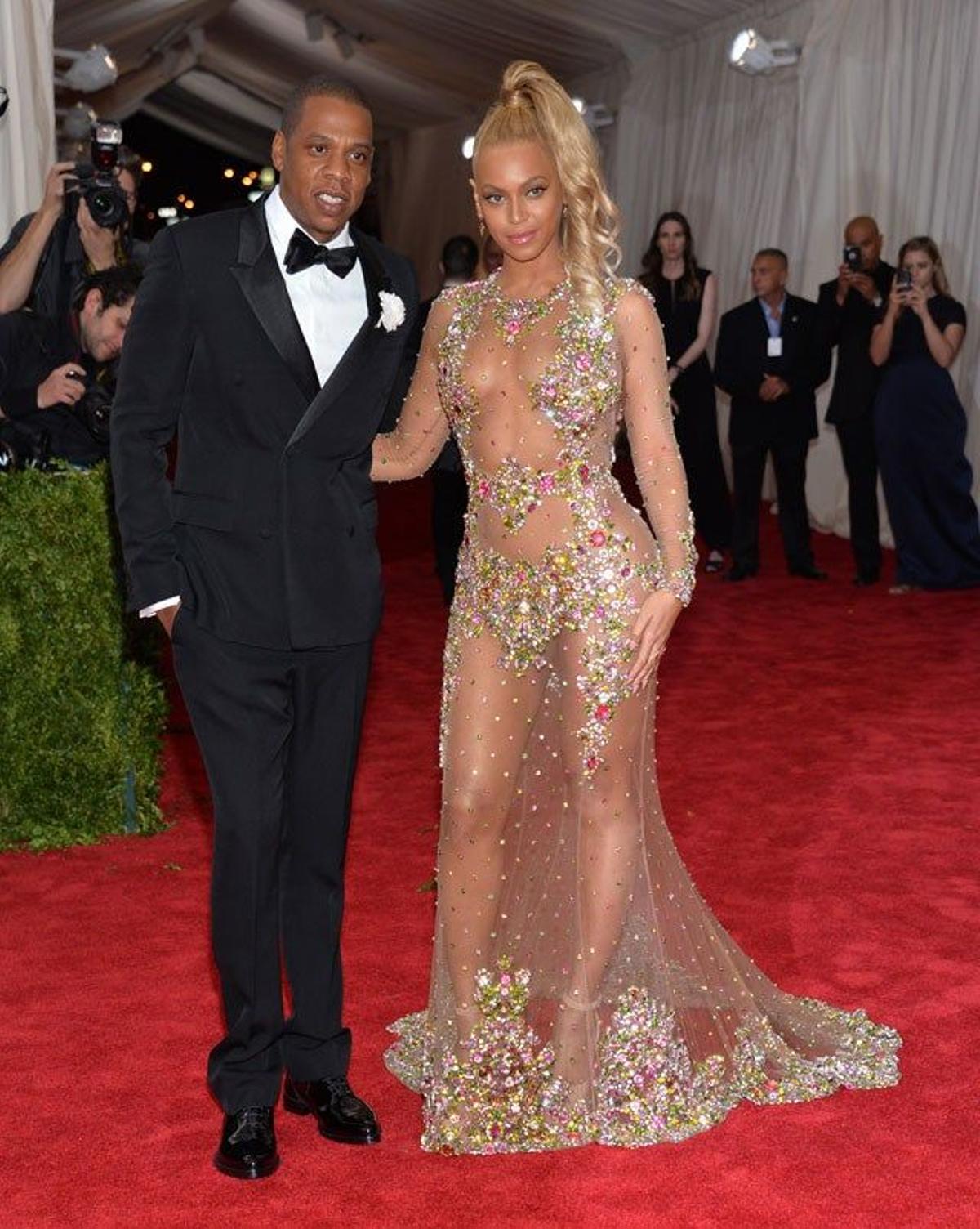 Jay Z y Beyoncé en la gala MET 2015