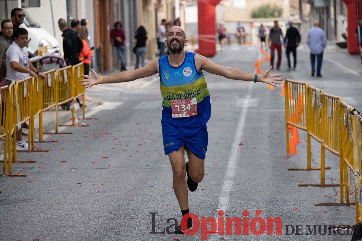 Carrera Popular Urbana y de la Mujer de Moratalla ‘La Villa, premio Marín Giménez (línea de meta)