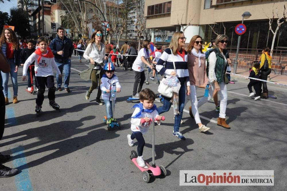 Marcha solidaria de Jesús-María por Haití