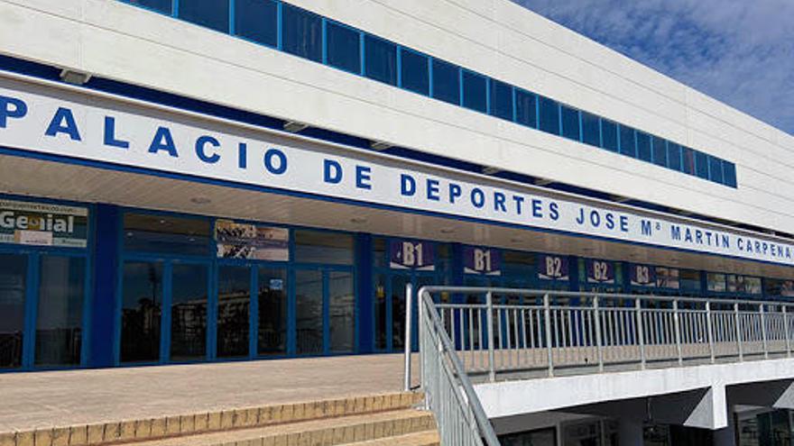 Imagen exterior del Palacio Martín Carpena, una de las principales instalaciones deportivas de la ciudad.