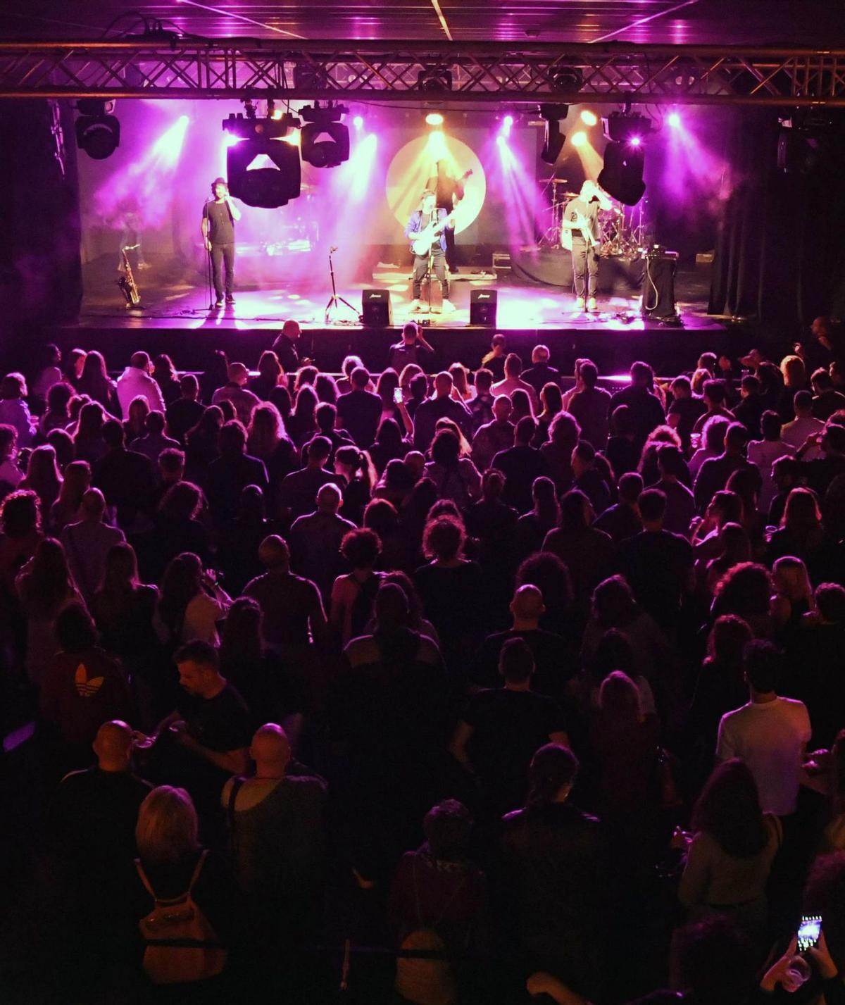 Un concierto en la Sala Mamba, en Murcia.
