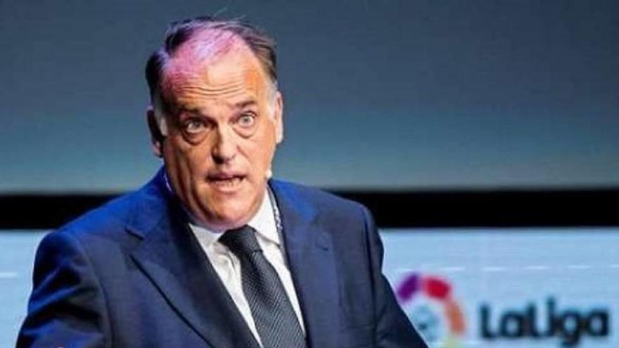 Javier Tebas, presidente de LaLiga