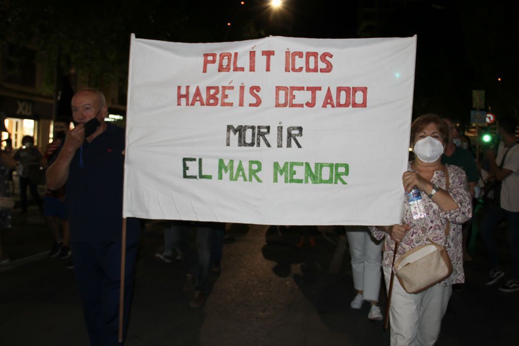 Manifestación por el Mar Menor en Murcia