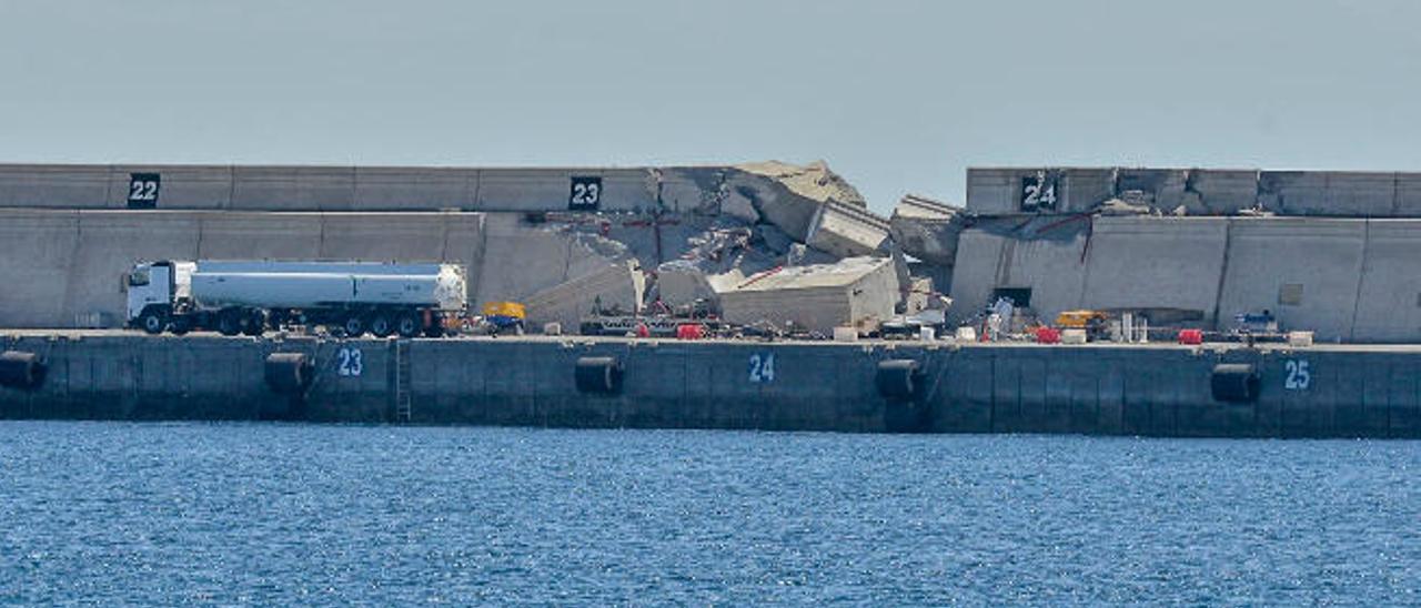 Oryx operará con normalidad a final de septiembre en el muelle de La Esfinge