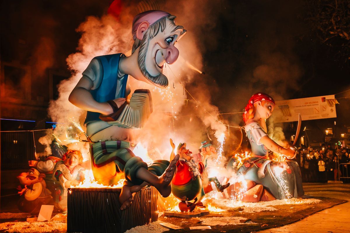 Cremà Fallas Gandia