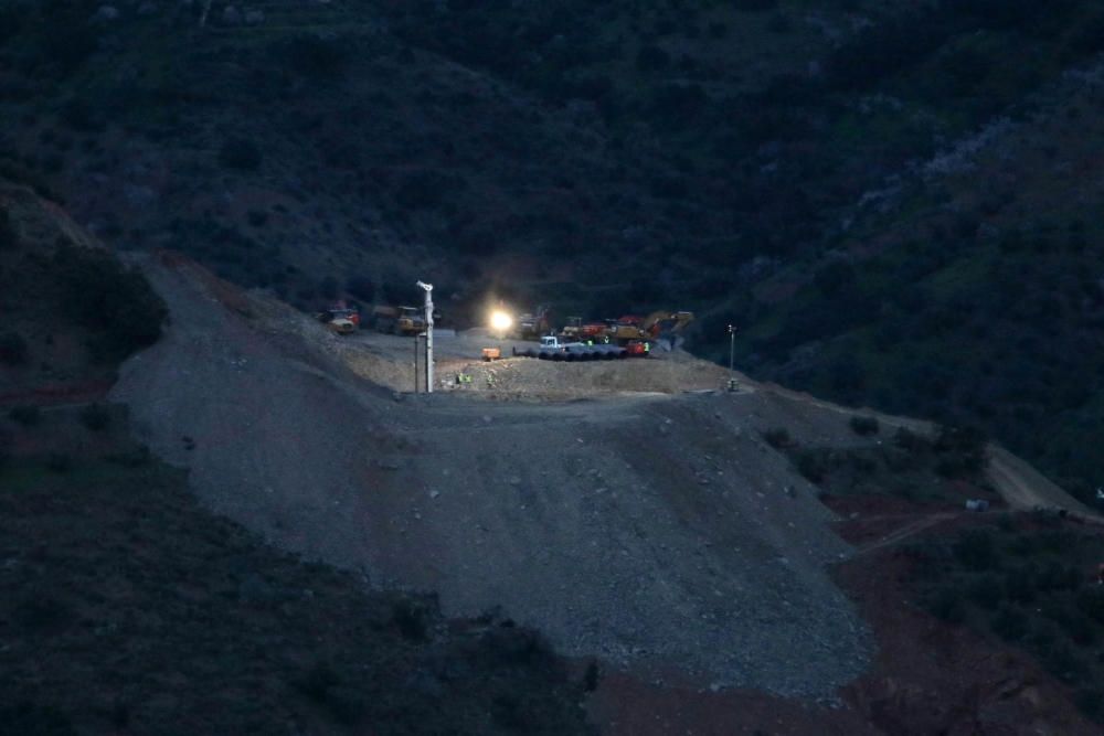 El operativo de rescate perfora el túnel para llegar hasta Julen