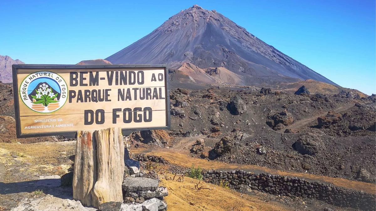 El volcán Pico do Fogo, en Cabo Verde