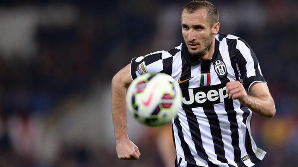 Chiellini, recuperado de su lesión, apunta a titular en la Juventus