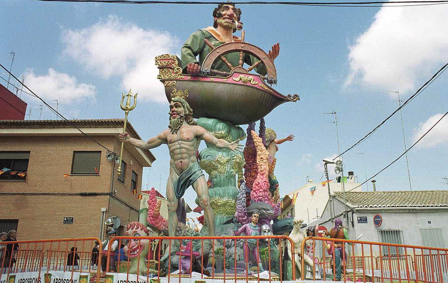 Las Fallas de Torrent en los 90 y los 2000