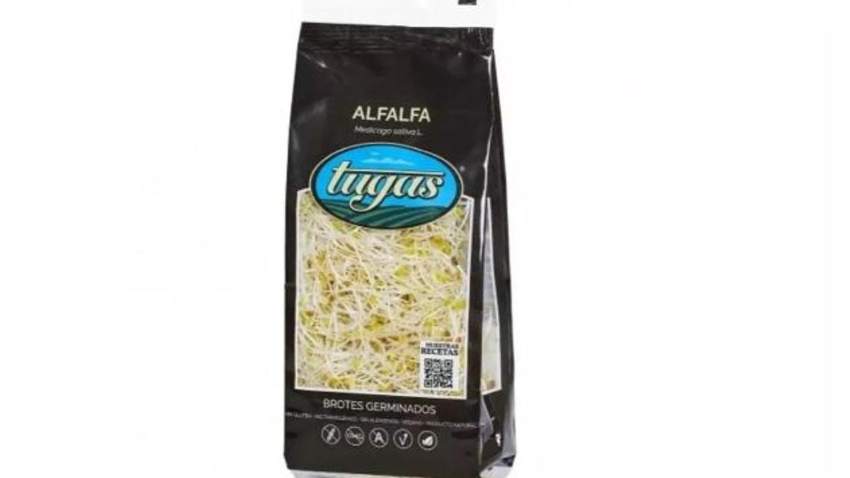 Un paquet d'alfals de la marca Tugas