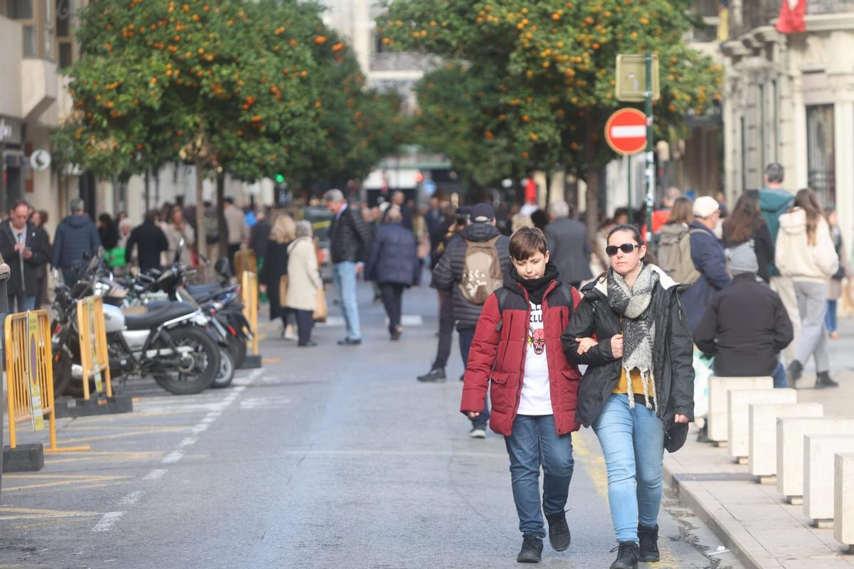Cierran al tráfico la calle Jorge Juan