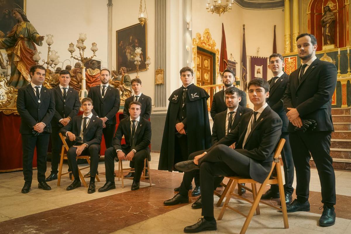 Componentes de la mayoralía del año.