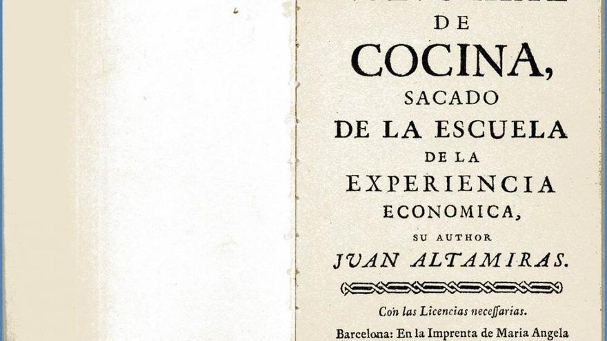 Manual de 1767 del franciscano que todavía hoy inspira a los cocineros