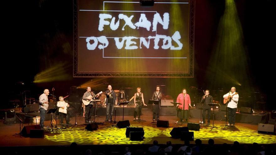 Fuxan os ventos, en un concierto.  |  // FDV