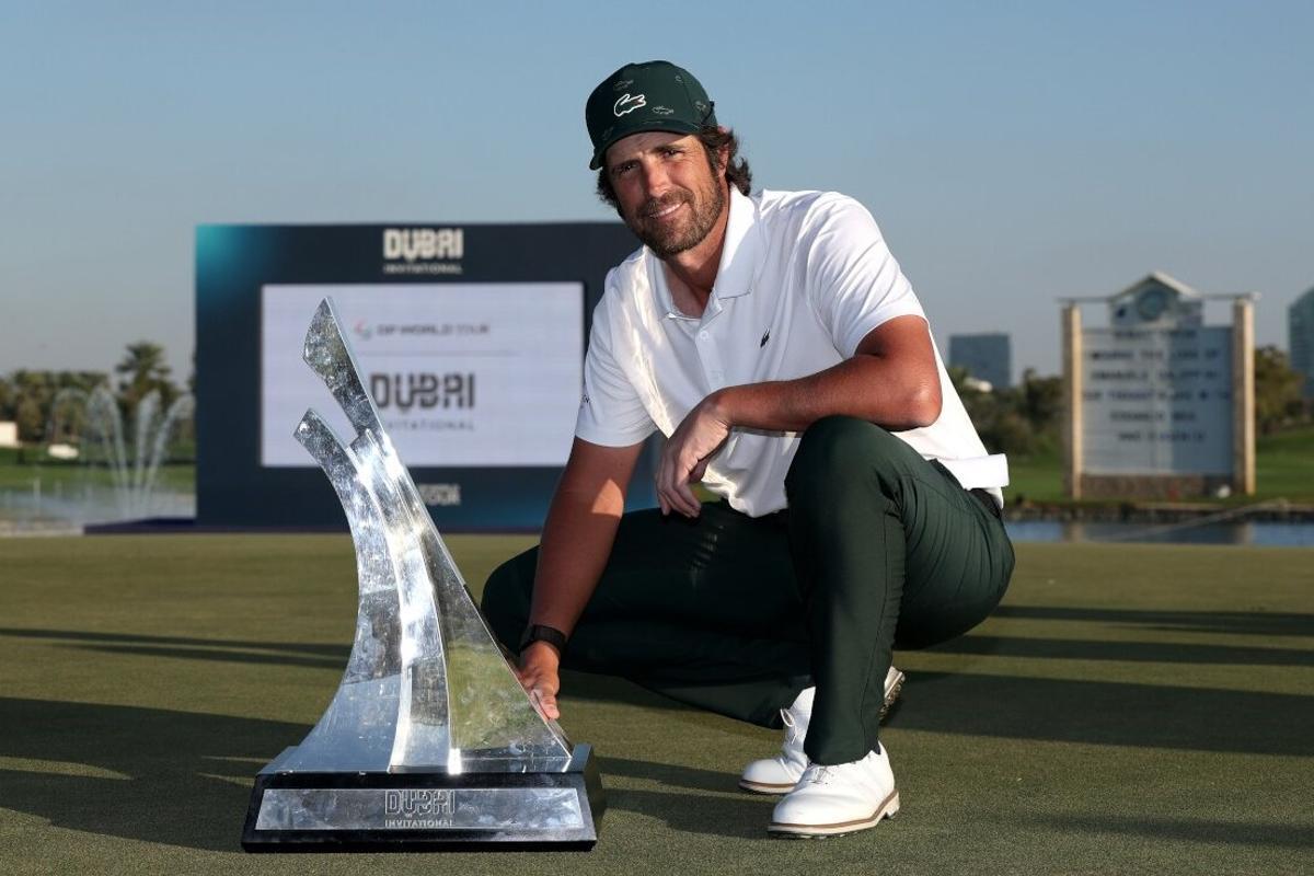 Nacho Elvira logró en Dubai el triunfo más importante de su carrera, el tercero en el DP World Tour