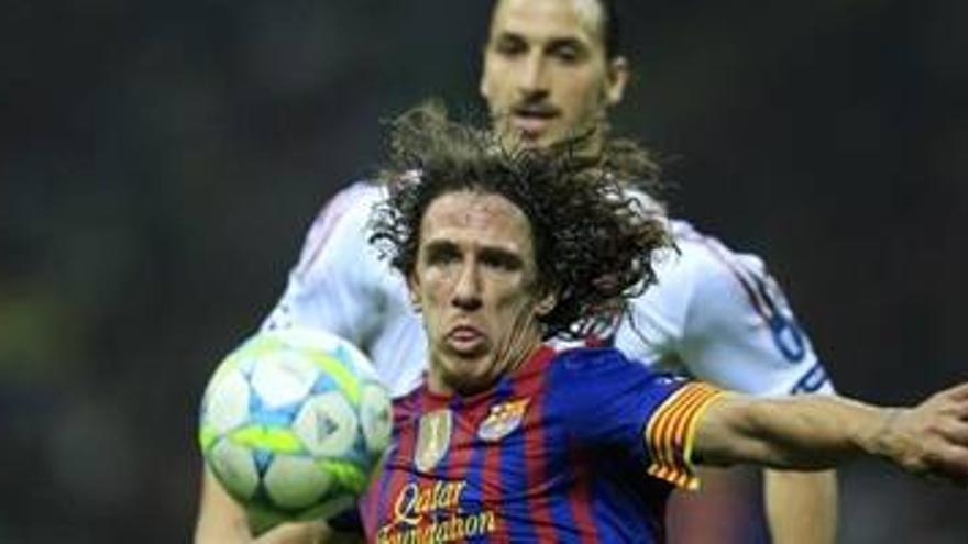 Puyol se lesiona en la rodilla derecha y se perderá la Eurocopa