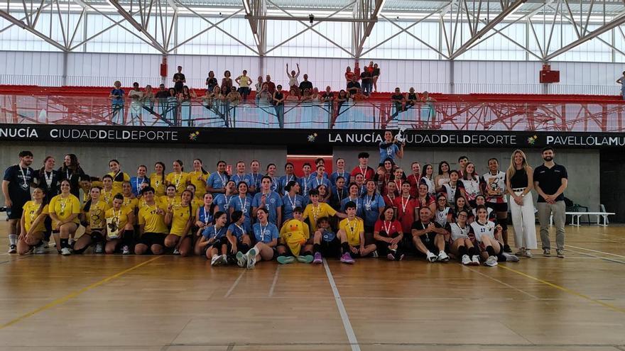 La Nucía acogió las finales provinciales de Voley de los Jocs Escolars