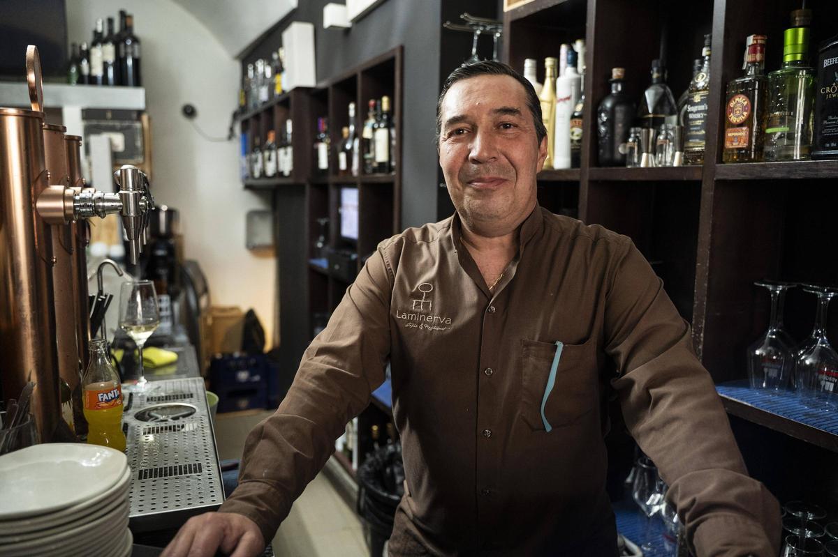 Francisco Rubio, responsable de La Minerva.