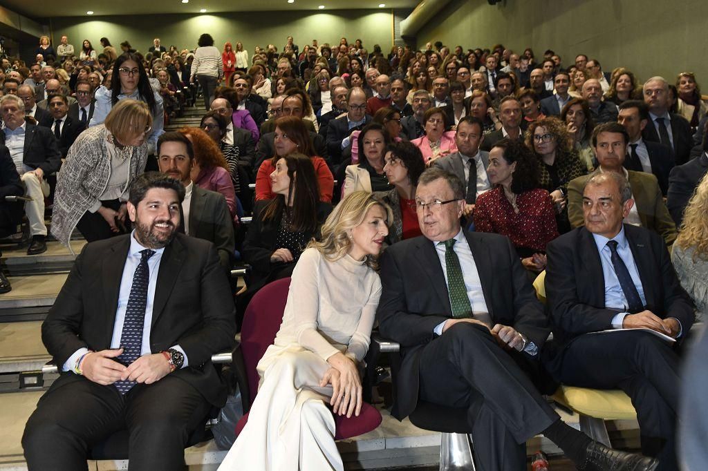 El acto en la UMU para celebrar que Murcia es Capital Española de la Economía Social 2025